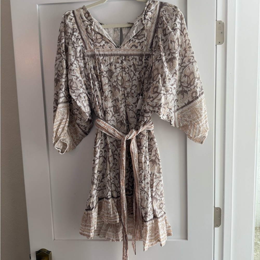 Cleobella Bohemian Patterned Tunic Dress